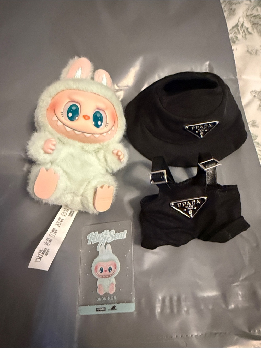 Have A Seat LaBuBu QUQU with mini outfit